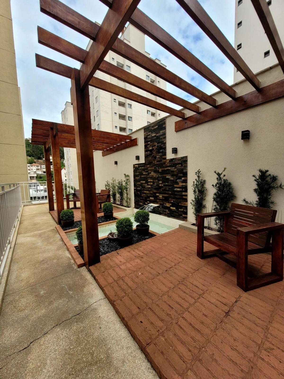 Grande Apt No Centro C/ Cozinha Completa Varanda Poços de Caldas Esterno foto